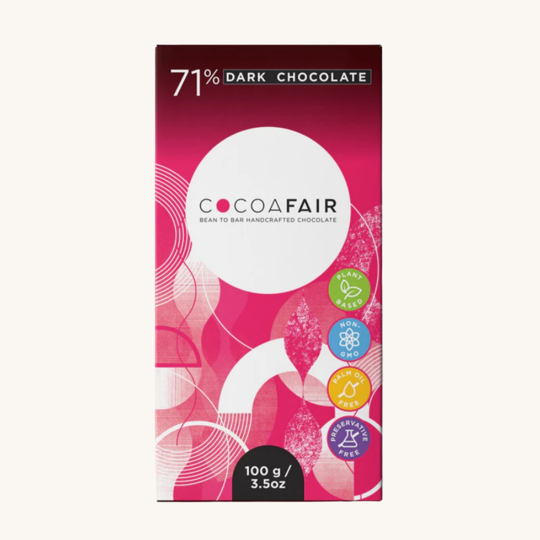 Cocoafair 71% Dark Chocolate Slab - Vegan